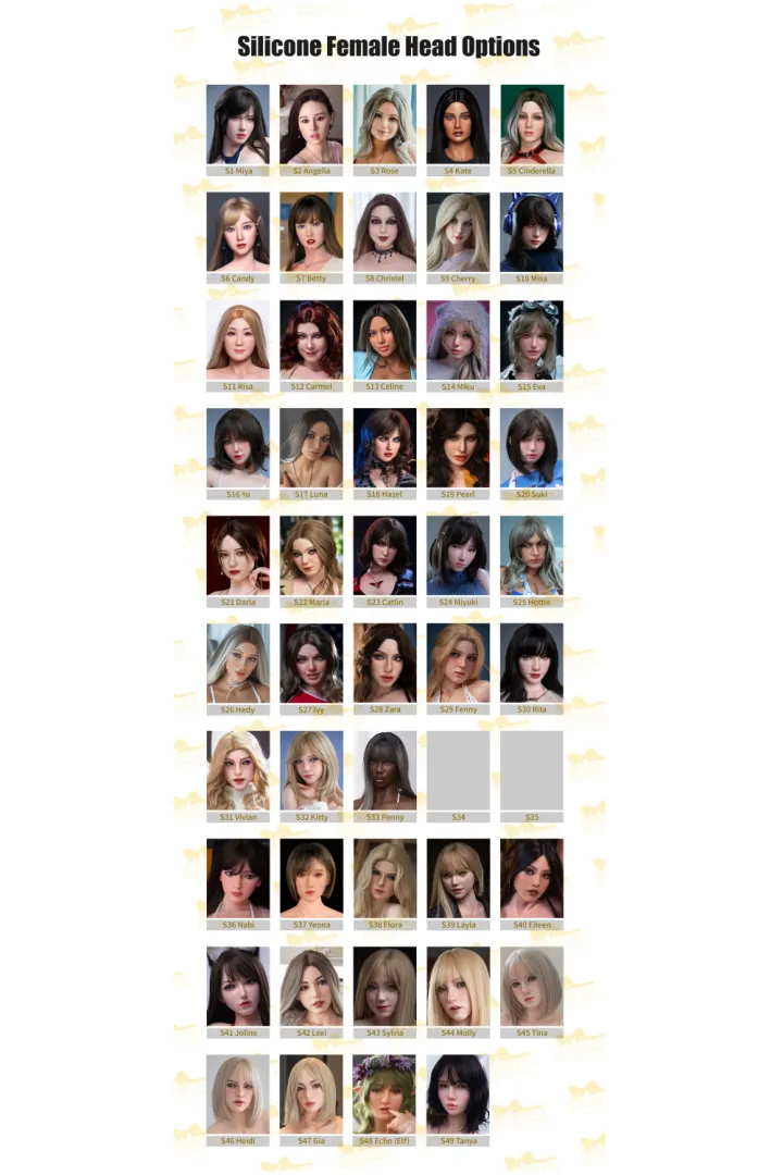Silicone Sex Doll Head Silicone Sex Doll Head